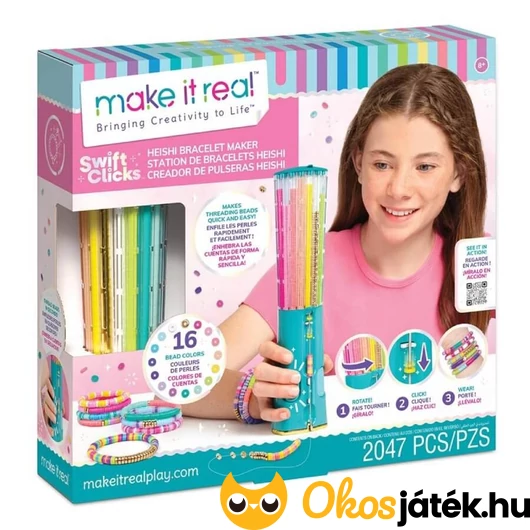 Karkötő készítő heishi gyönggyel - Make it Real