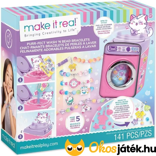 Make it Real karkötőkészítő gyöngymosógéppel