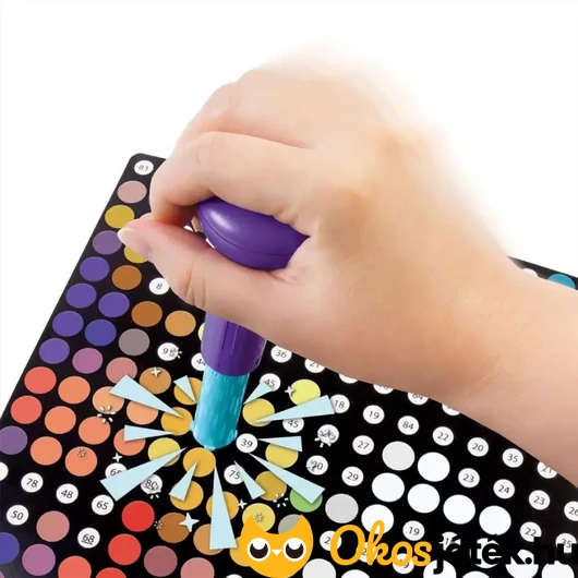 Pöttyöző nyomda használata