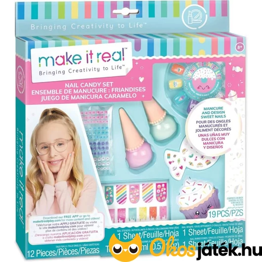 Körömdíszítő gyerekeknek - Make It Real 