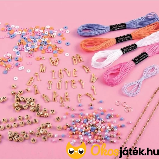 Make it Real karkötő készítő betűkkel készlet tartalma