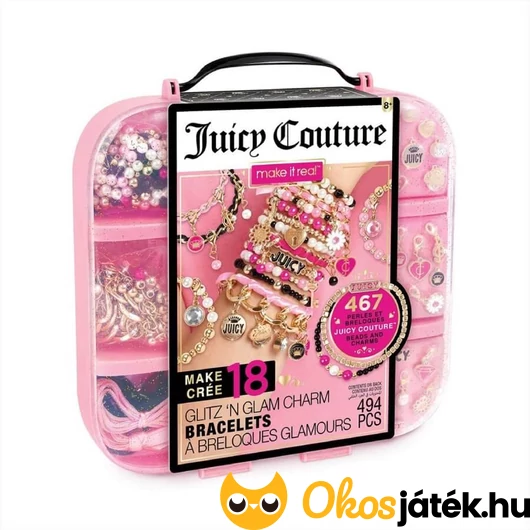 Make it Real Juicy Couture Ékszerkészítő készlet táskában