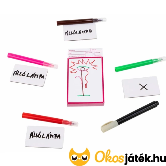 Egy imposztor New Yorkban társasjáték rajzolós társasjáték