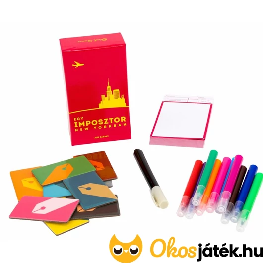 Egy imposztor New Yorkban társasjáték elemei