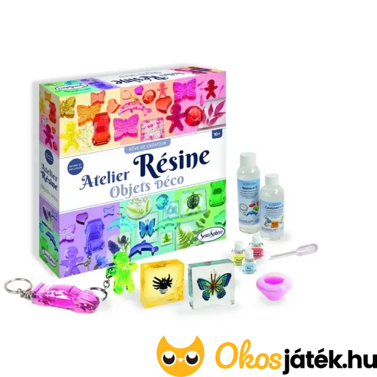 Gyanta szett gyerekeknek díszekkel Sentospehere