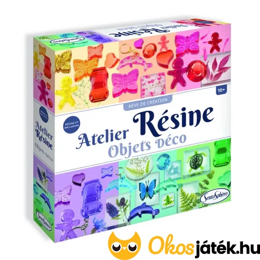 SentoSphere Gyantás dísztárgykészítő készlet