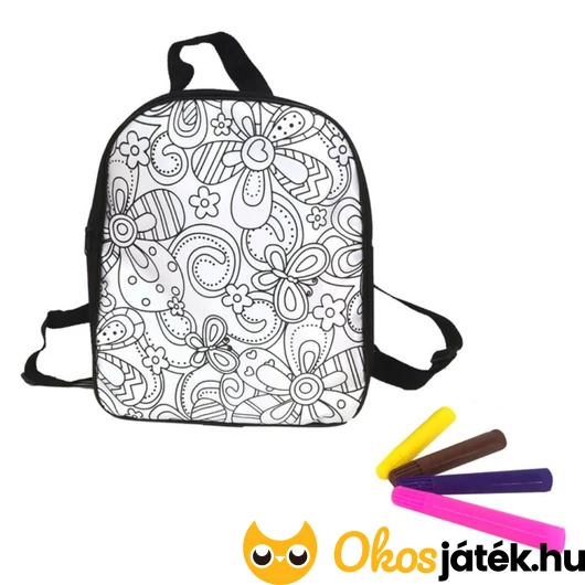 Kifesthető hátizsák 4 filctollal