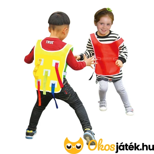 Fogócska mellénnyel udvari mozgásos játékokhoz