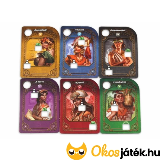 Kronologic - Cuzco 1450 személylapkái