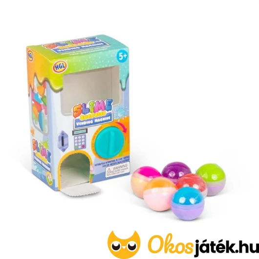 Mini játékautomata slime meglepetéssel