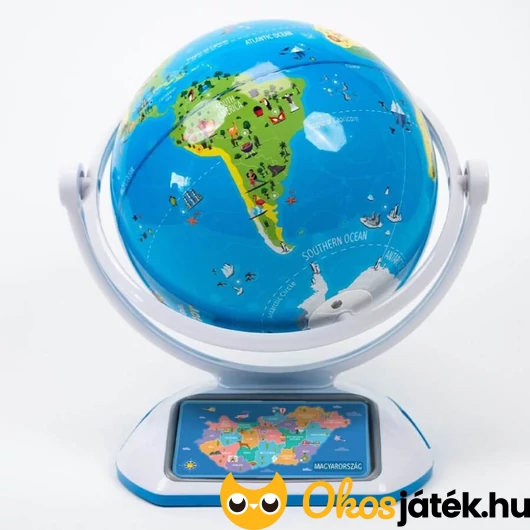 Interaktív földgömb gyerekeknek