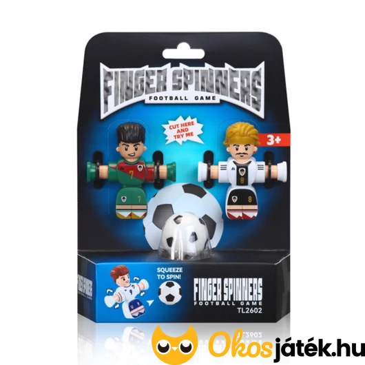  Ujjfoci - 2 játékos + 1 labda, többféle