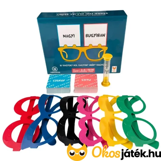 Nagyi bugyiban társasjáték tartalma