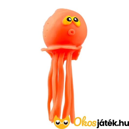 Pink spriccelő polip vízijáték strandra