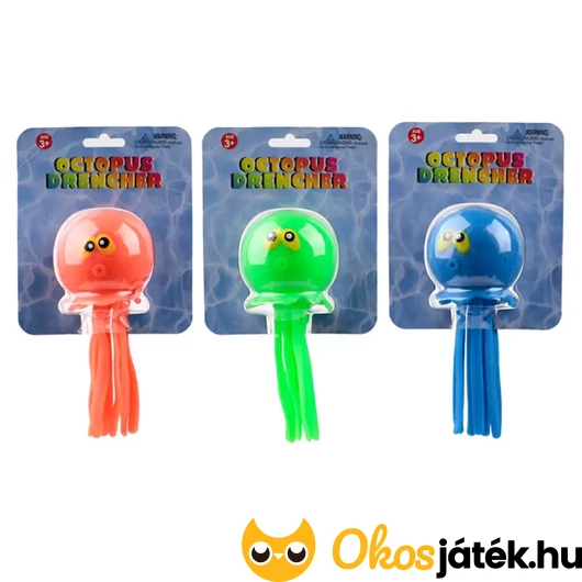 Spriccelő polip vízi játék - Okosjátékok