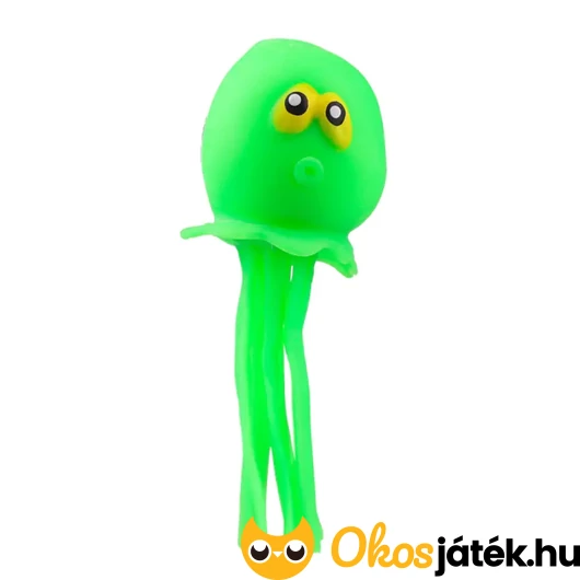 Zöld spriccelő polip vízi labda