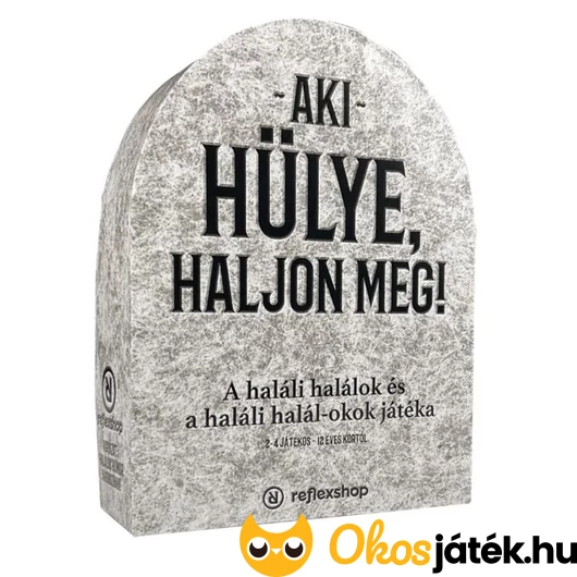 Aki hülye haljon meg! társasjáték
