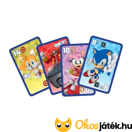 WHOT! kártyajáték - Sonic kártyák