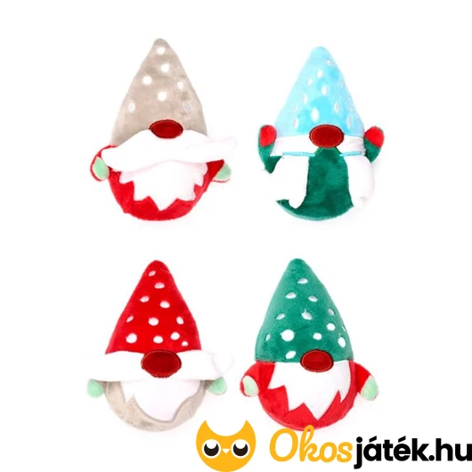 1 db Pattogó plüss labda - karácsonyi manók