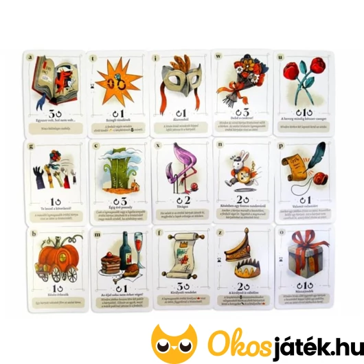 Lázadó hercegnők akció kártyák