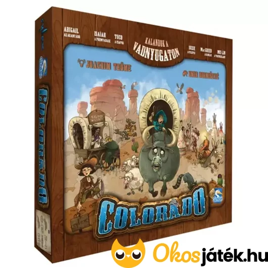 Colorado - Kalandok a vadnyugaton társasjáték