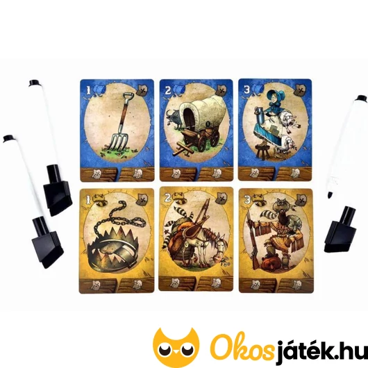 Colorado vadnyugati roll and write társasjáték