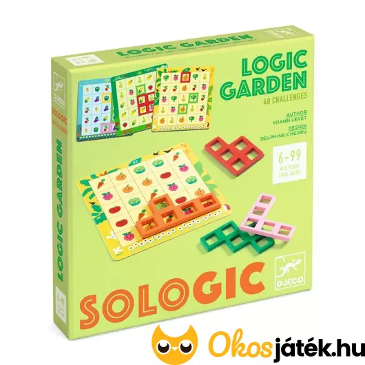 Logic garden Sologic egyedüljátszós logikai játék