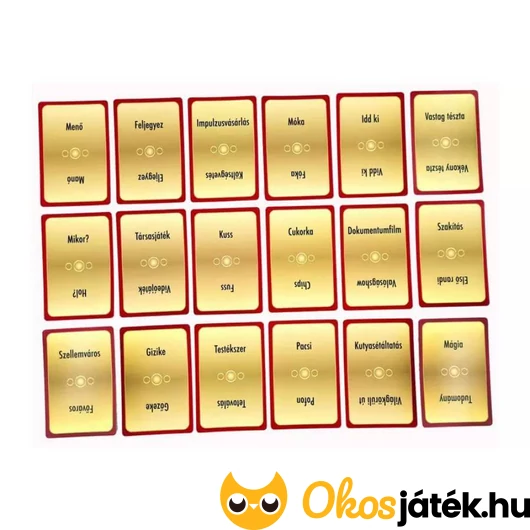 Forró nyomon party játék