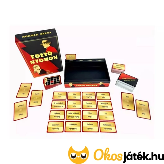 Forró nyomon társasjáték tartalma