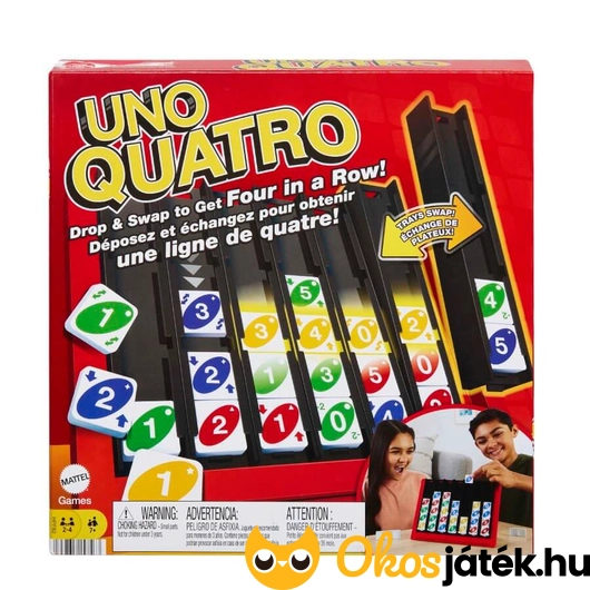 UNO Quatro társasjáték - Mattel