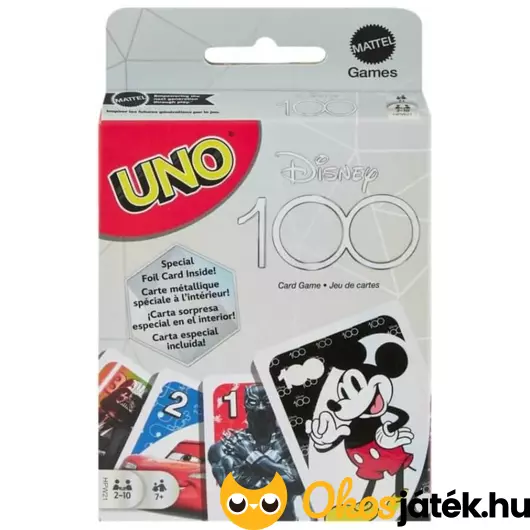 Uno Disney 100 kártyajáték