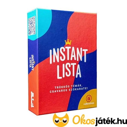 Instant lista társasjáték