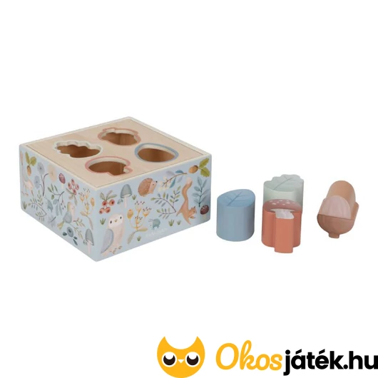 Little Dutch formabedobó kocka - Forest Friends