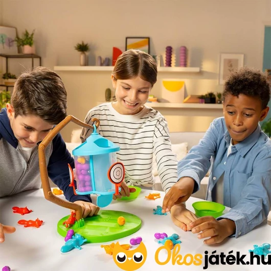 Falánk mókusok csúzlis társasjáték