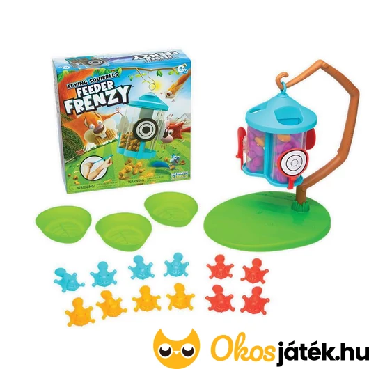 Falánk mókusok társasjáték tartalma