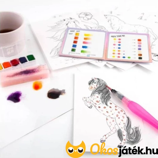 Lovas kreatív játék lányoknak