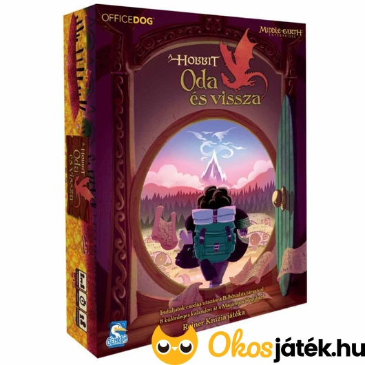 A Hobbit - Oda és vissza Gyűrűk ura társasjáték