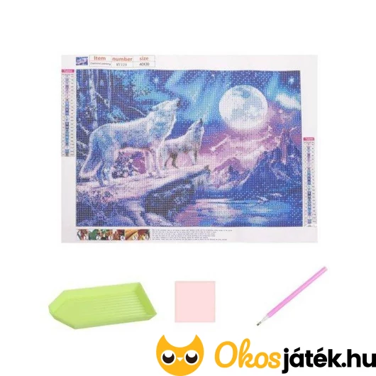 Gyémántkirakó tartalma
