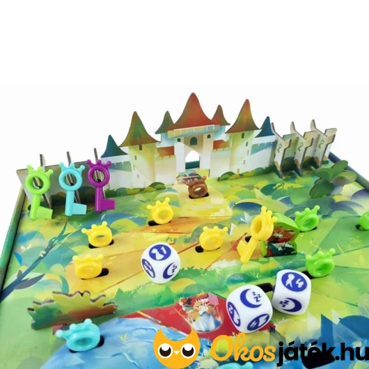 Bűvös kulcsok kincskereső társasjáték