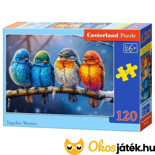 120 db-os madaras Castorland puzzle