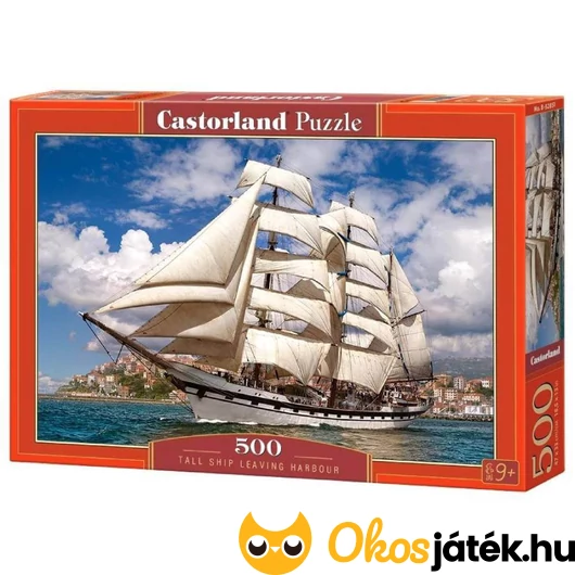 500 darabos Castorland puzzle - hajó