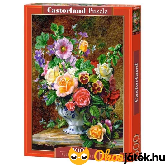 500 darabos Castorland puzzle - Virágcsokor vázában