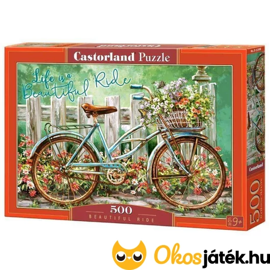 500 darabos Castorland puzzle - Kerékpár
