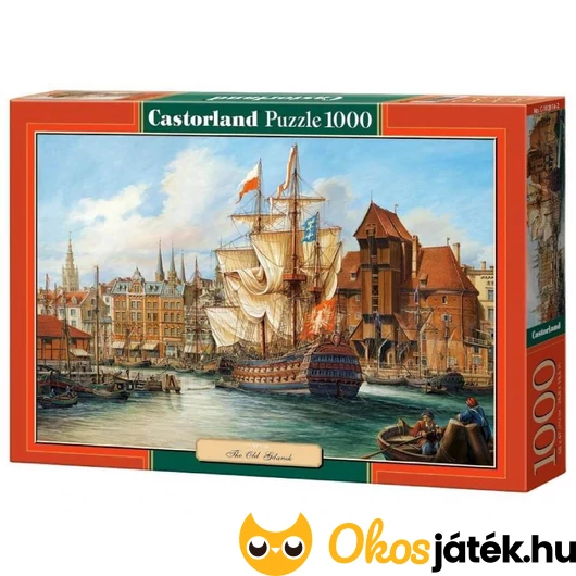1000 darabos Castorland puzzle - Gdansk