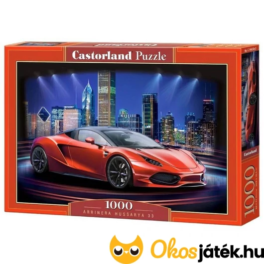 1000 darabos Castorland puzzle - sportautó