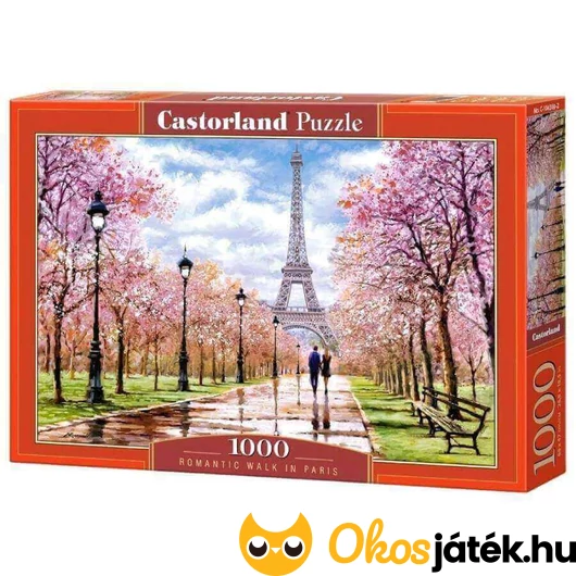1000 darabos Castorland puzzle - Párizs