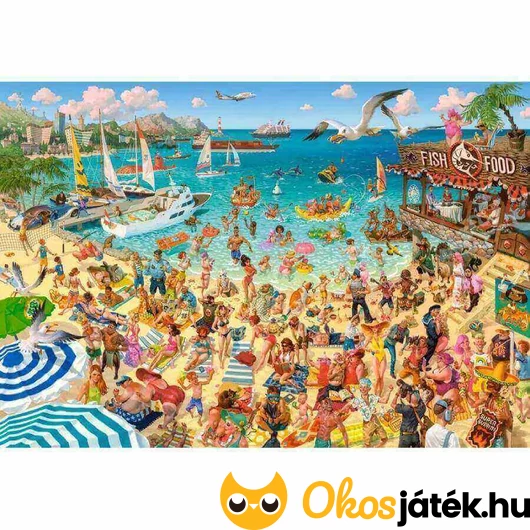 Castorland Art Collection 1000 - Fun by the sea