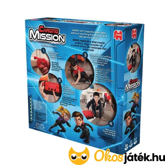 Chrono Mission doboz hátoldala