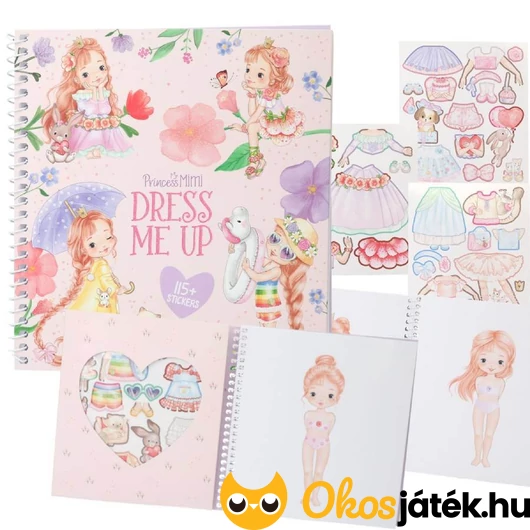 Kreatív öltöztetős játék lányoknak