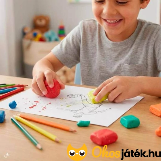 Gyurmázható radír gyerekeknek
